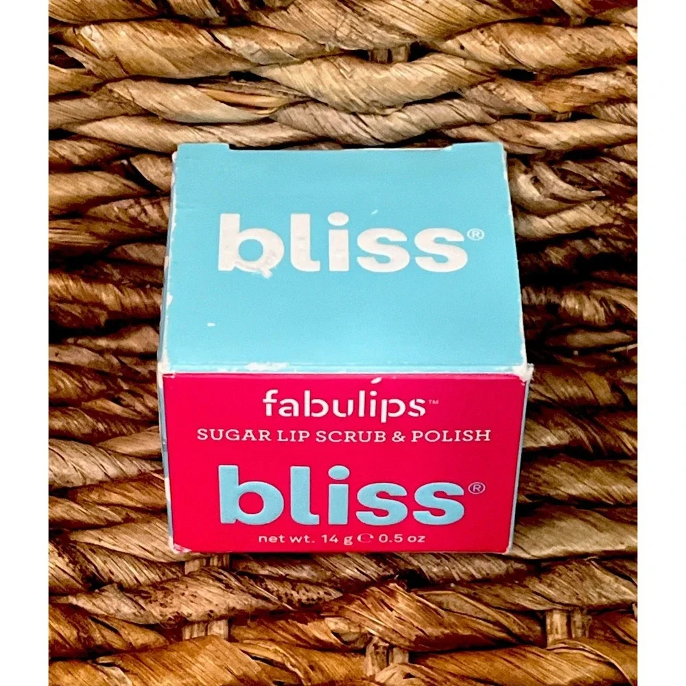 Bliss Fabulips Sugar Lip Scrub & Polish Pout Polisher 14g 0.5 oz New In Box - Picture 3 of 5